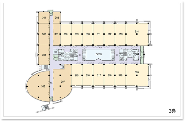 기준층 도면이미지 3층