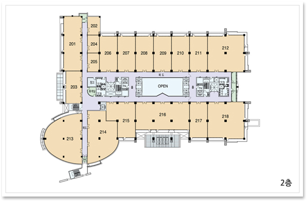 기준층 도면이미지 2층
