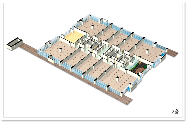 기준층 도면이미지 2층
