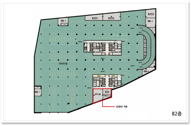 기준층 도면이미지 B2층